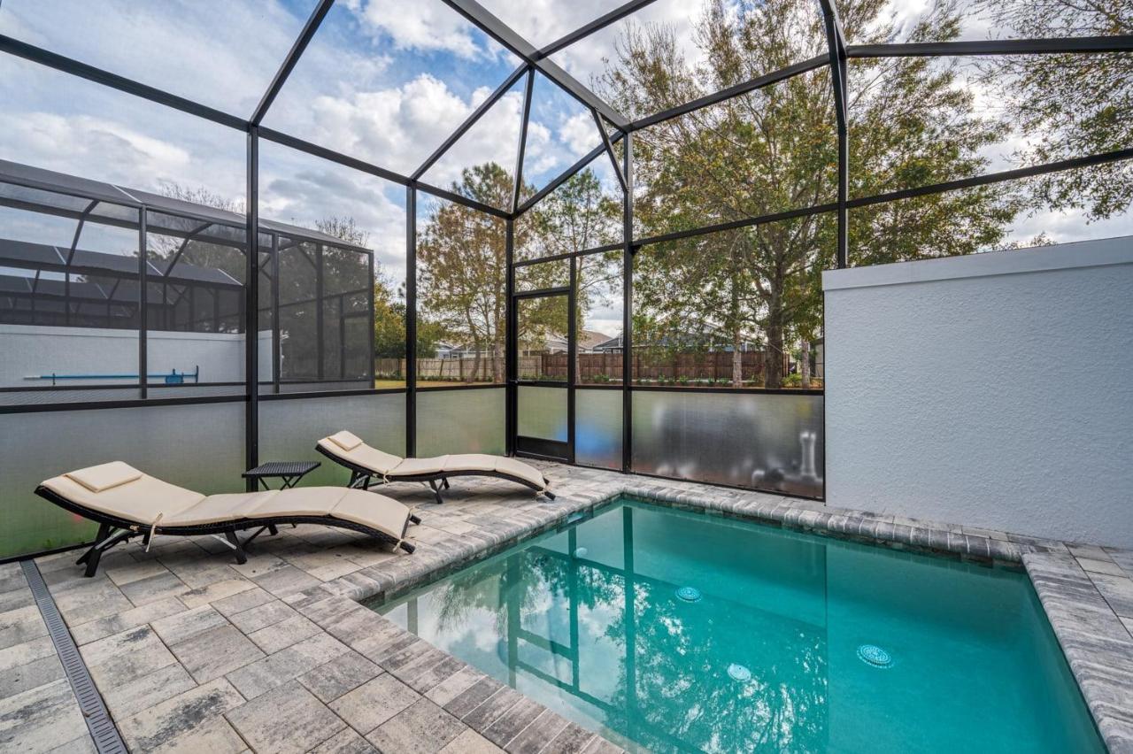 Pleasant Townhome With Private Pool Near Disney Four Corners Exteriör bild